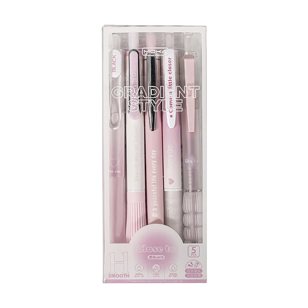 Blush Notes Retractable Gel Pens