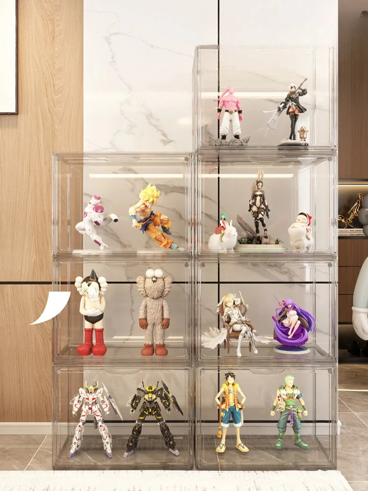 Treasure Cube Transparent Display Organizer Cabinet