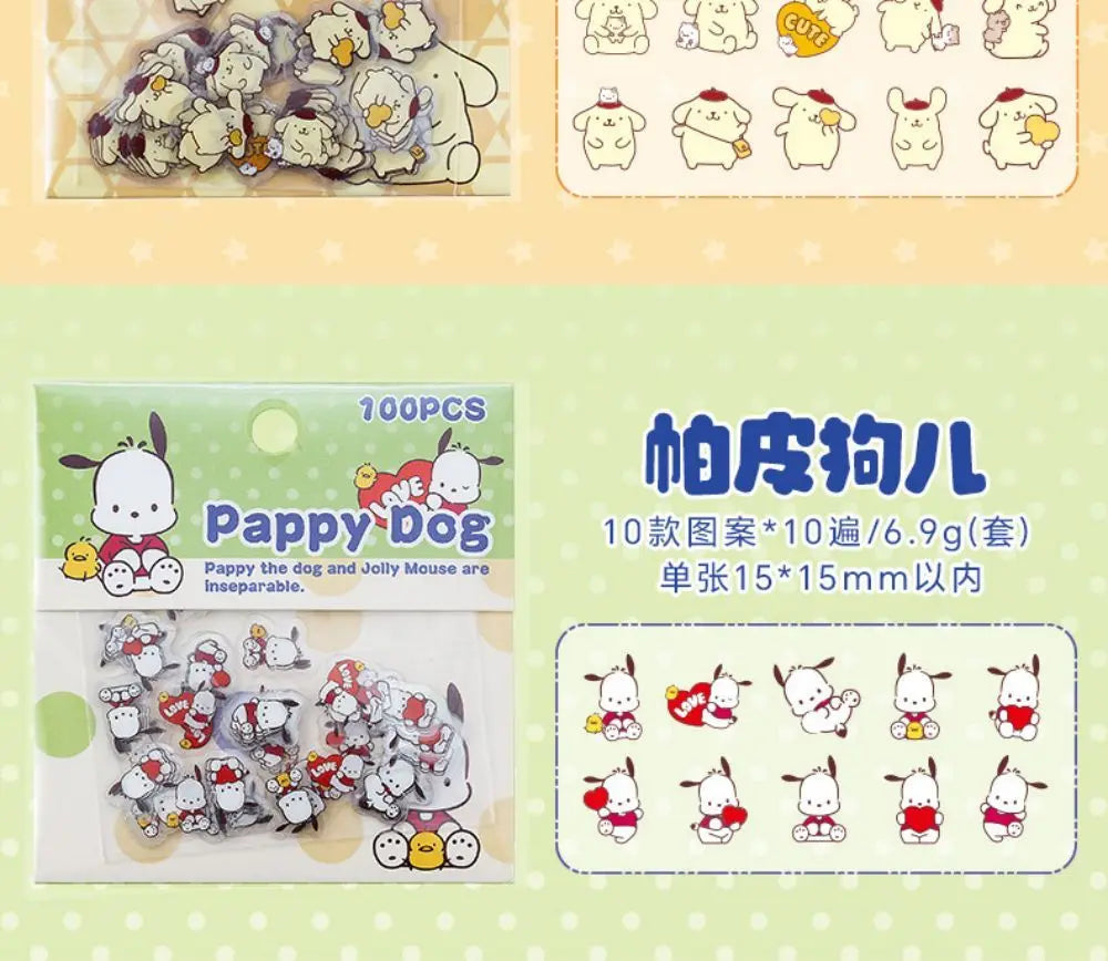 Sanrio Kawaii Mini Stickers