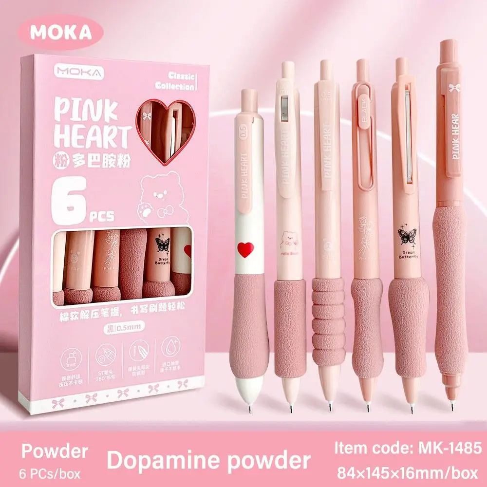 Cotton Candy Soft Grip Gel Pen Set