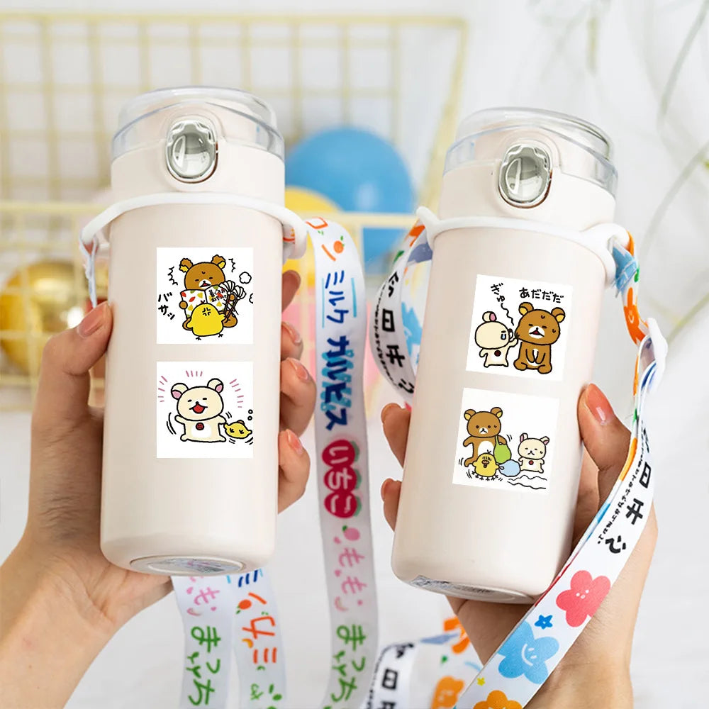 Rilakkuma Treat Time Sticker Strip Roll