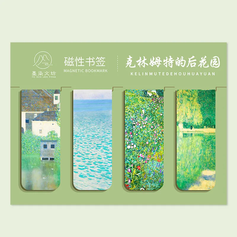 Famous Painting Masterpiece Magnetic Bookmarks