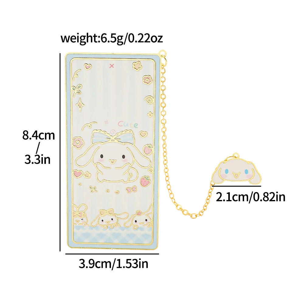 Sanrio Dreams Metal with Chain Bookmark