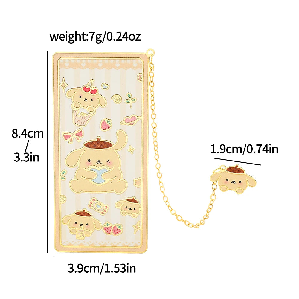 Sanrio Dreams Metal with Chain Bookmark