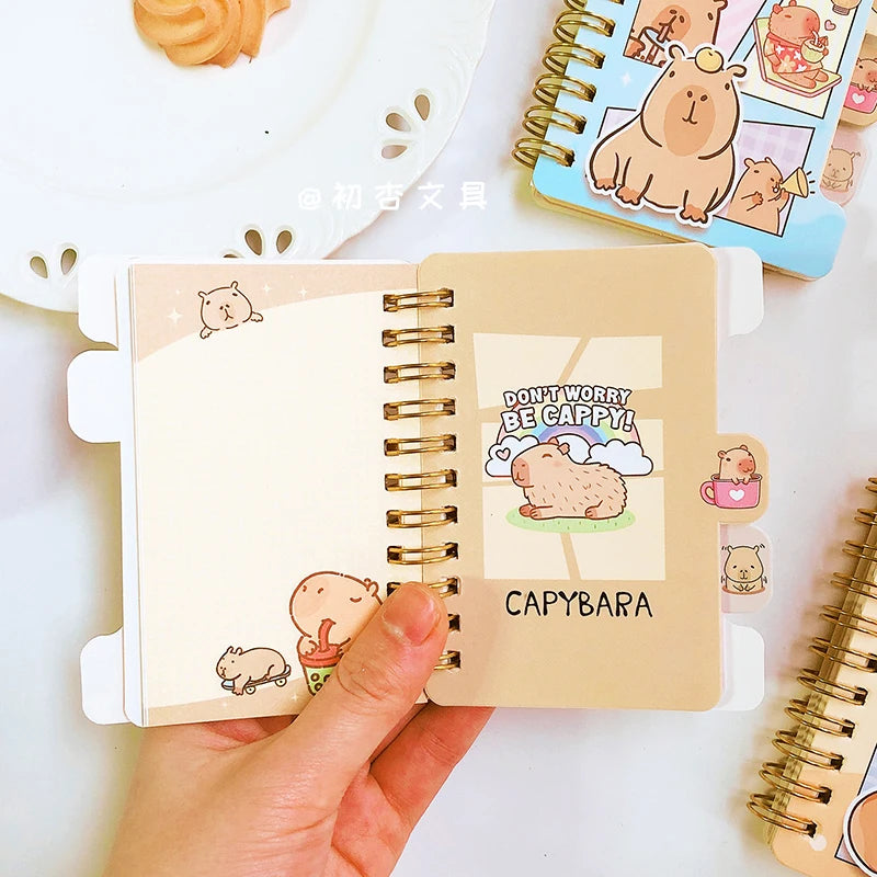 Capybara Café Notebook