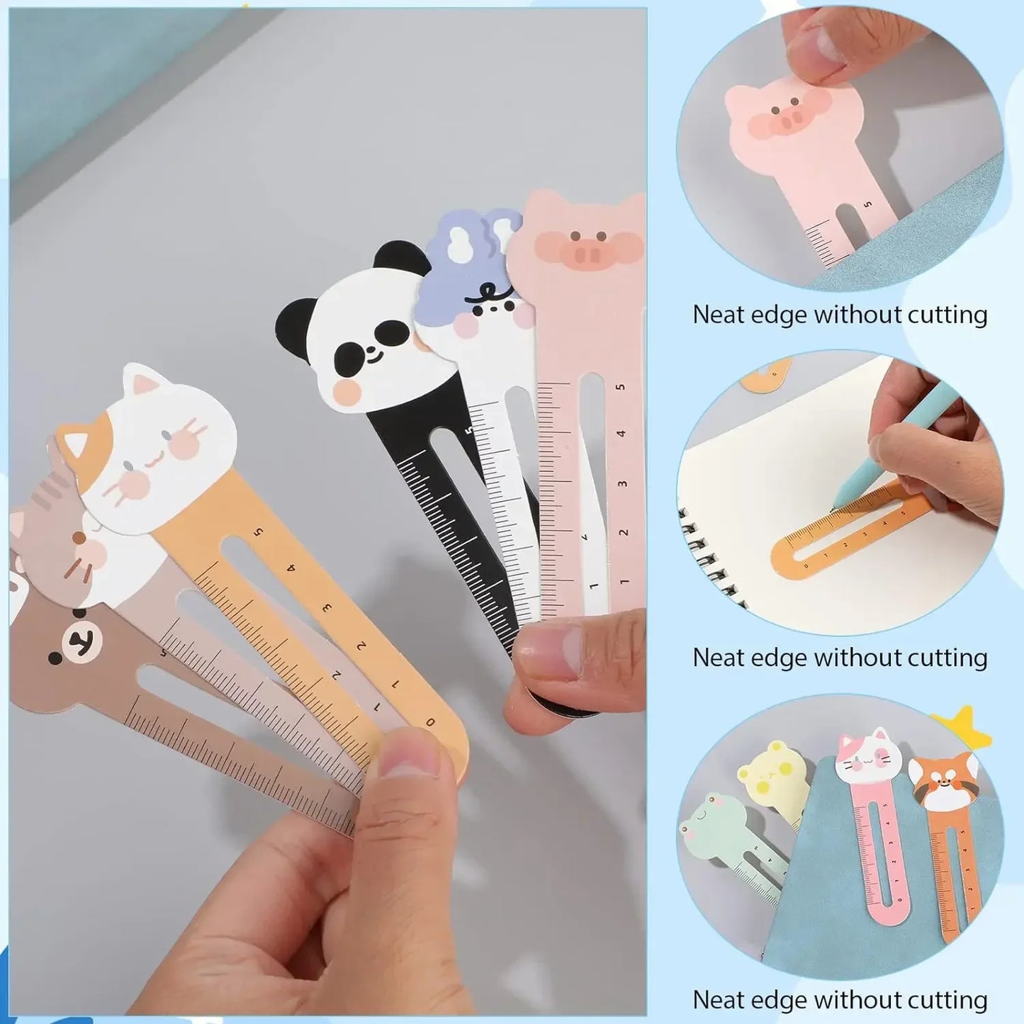 Critter Club Ruler Bookmarks