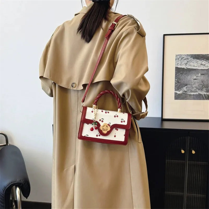 Cherry Bloom Mini Satchel