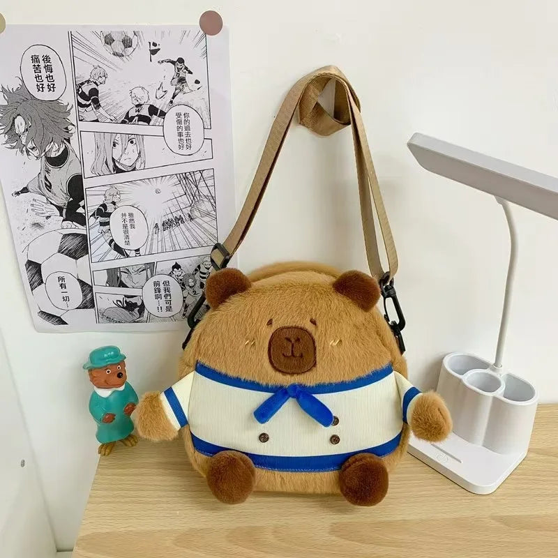 Sleepy Snout Capybara Softie Backpack