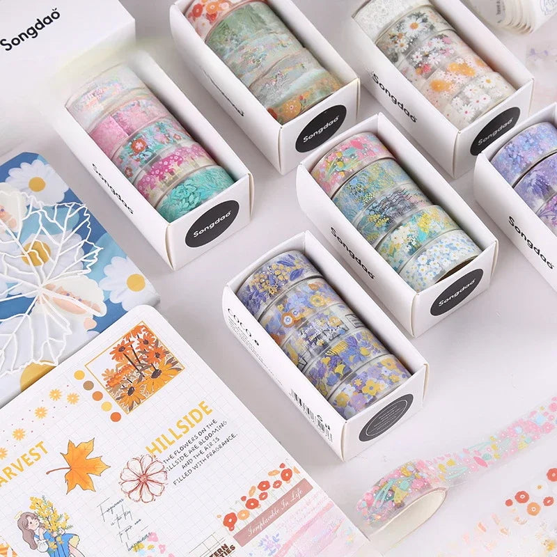 Whimsical Wonders Transparent Sticker Rolls