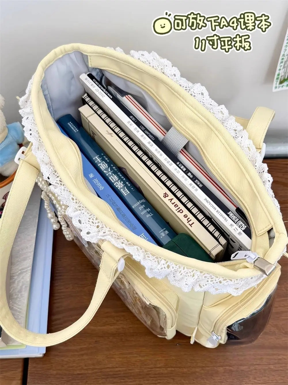 Kawaii Dreams Ita Clear Tote Bag
