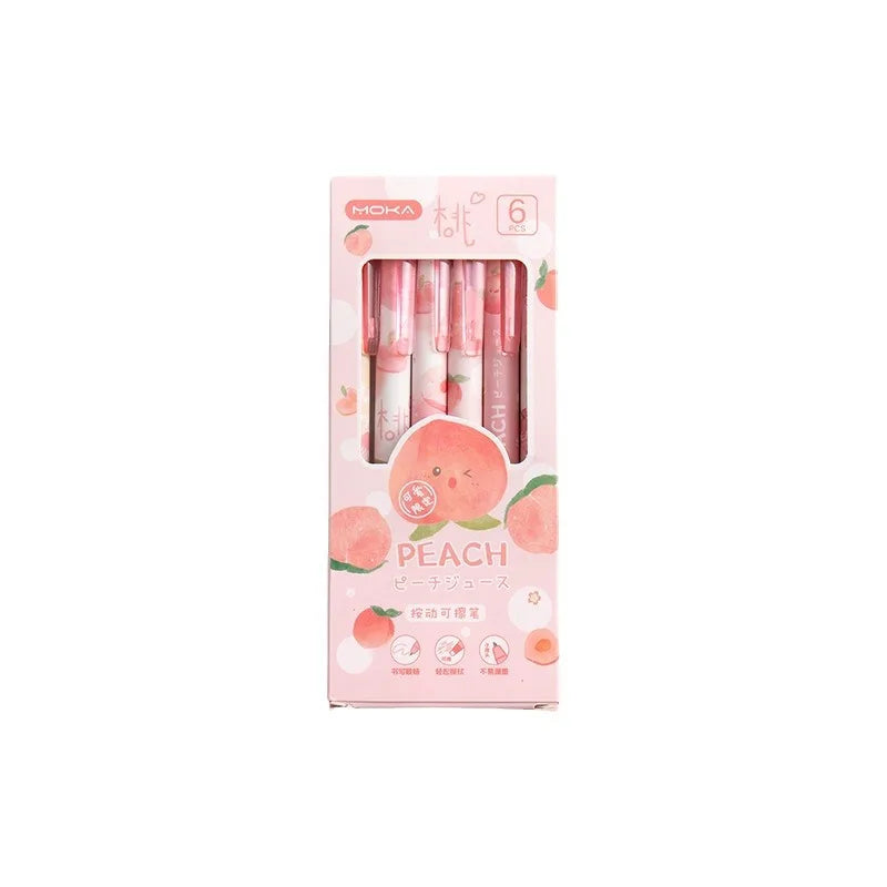 Peach Blossom Erasable Gel Pens