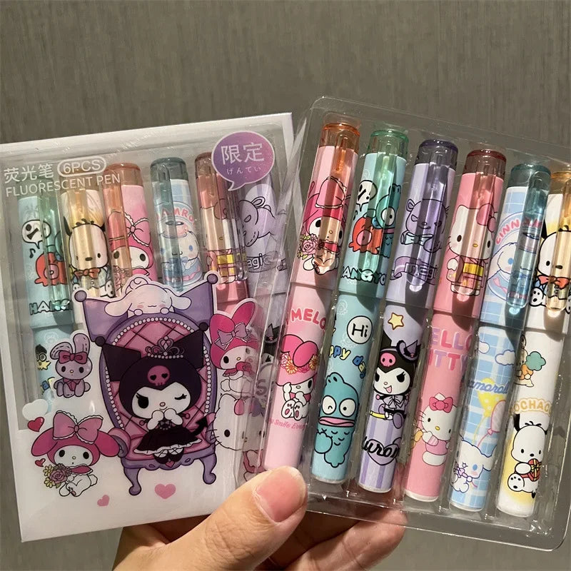 Sanrio Sweetie Highlighter Pens Set
