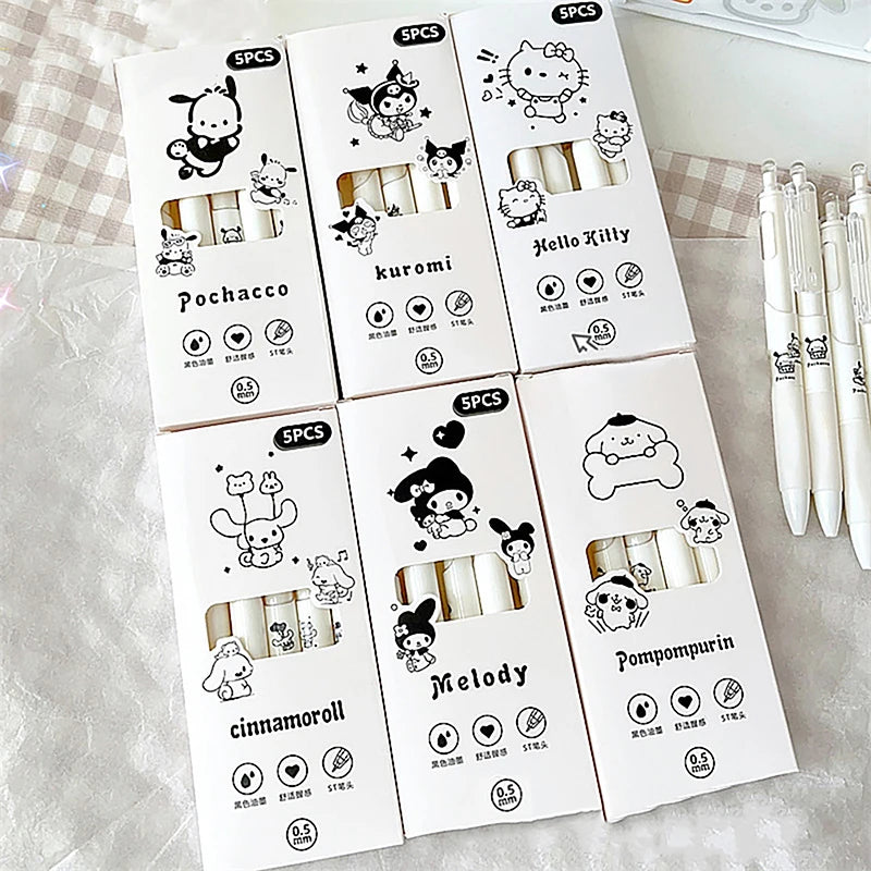 Vanilla Sanrio Squad Gel Pen Set
