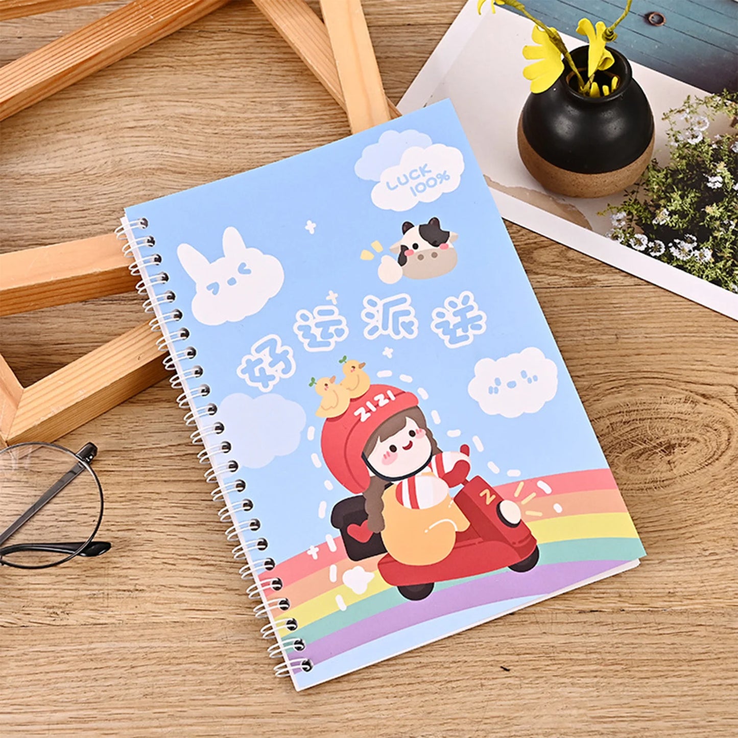 Pastel Pals and Adorable Adventures Notebook