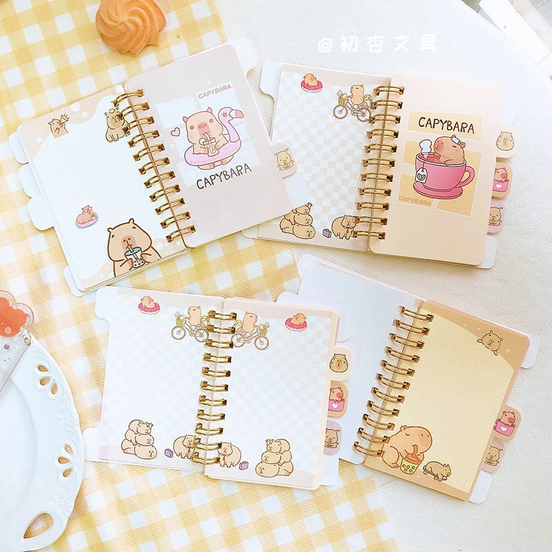 Capybara Café Notebook