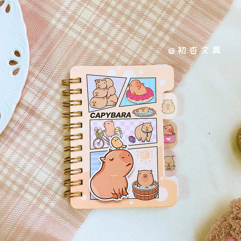 Capybara Café Notebook