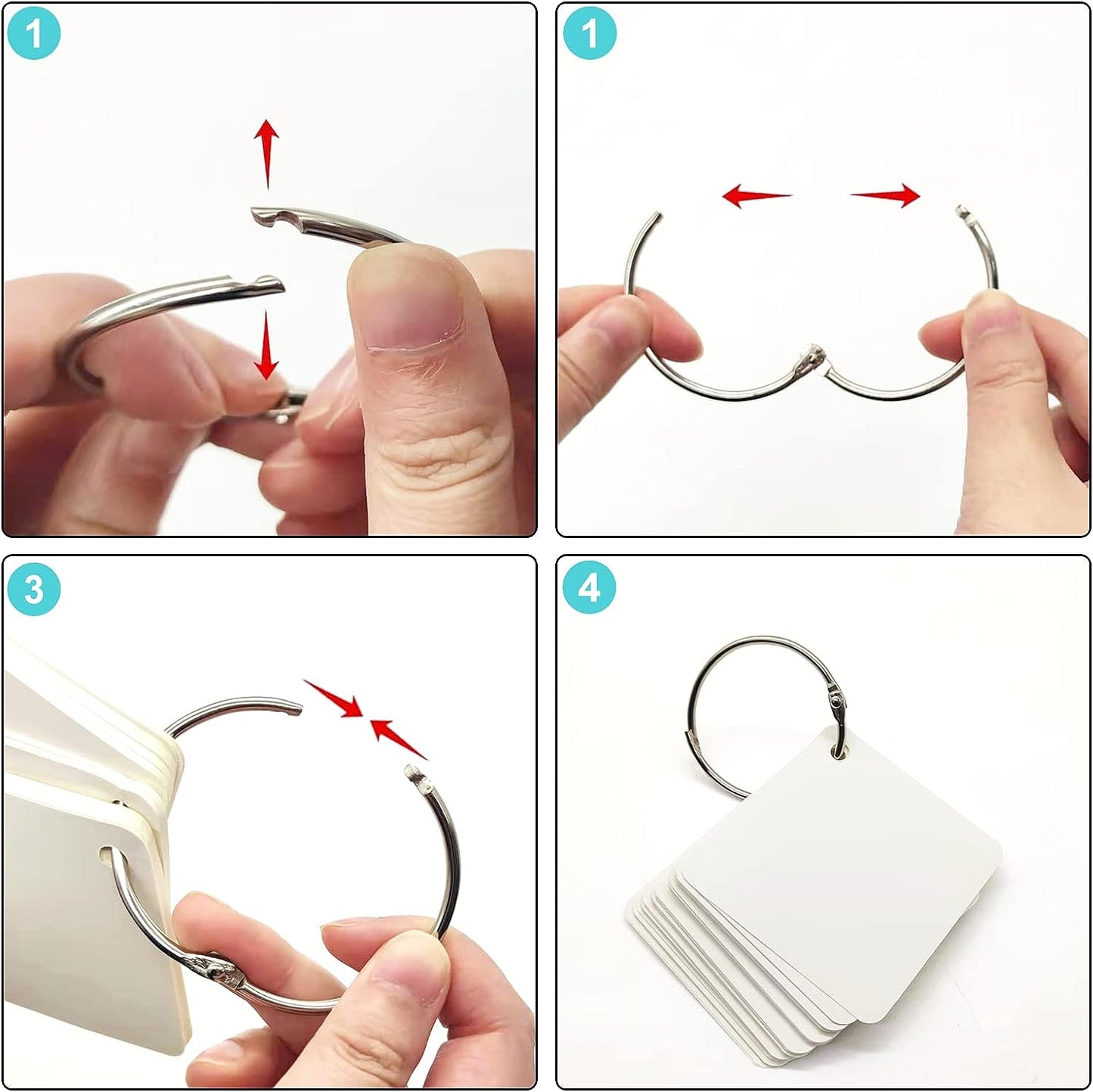 Click & Connect Loose-Leaf Binder Rings