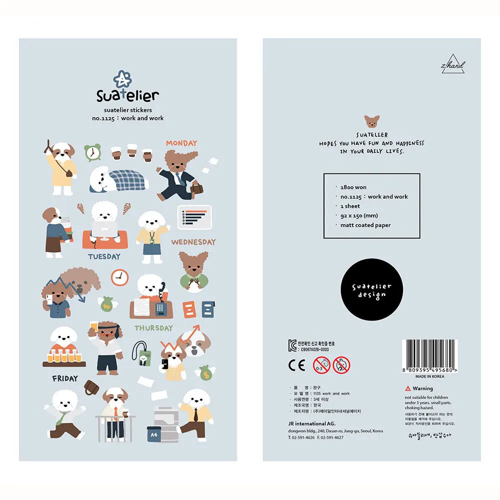 Suatelier Cottagecore Daily Life Stickers