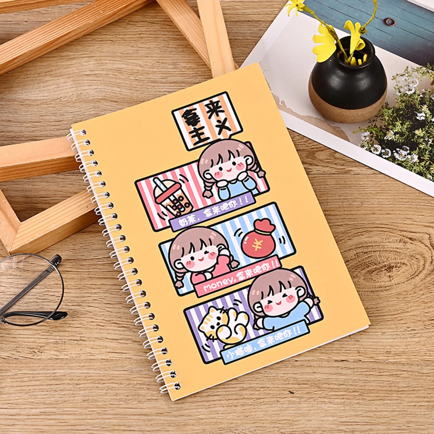 Pastel Pals and Adorable Adventures Notebook
