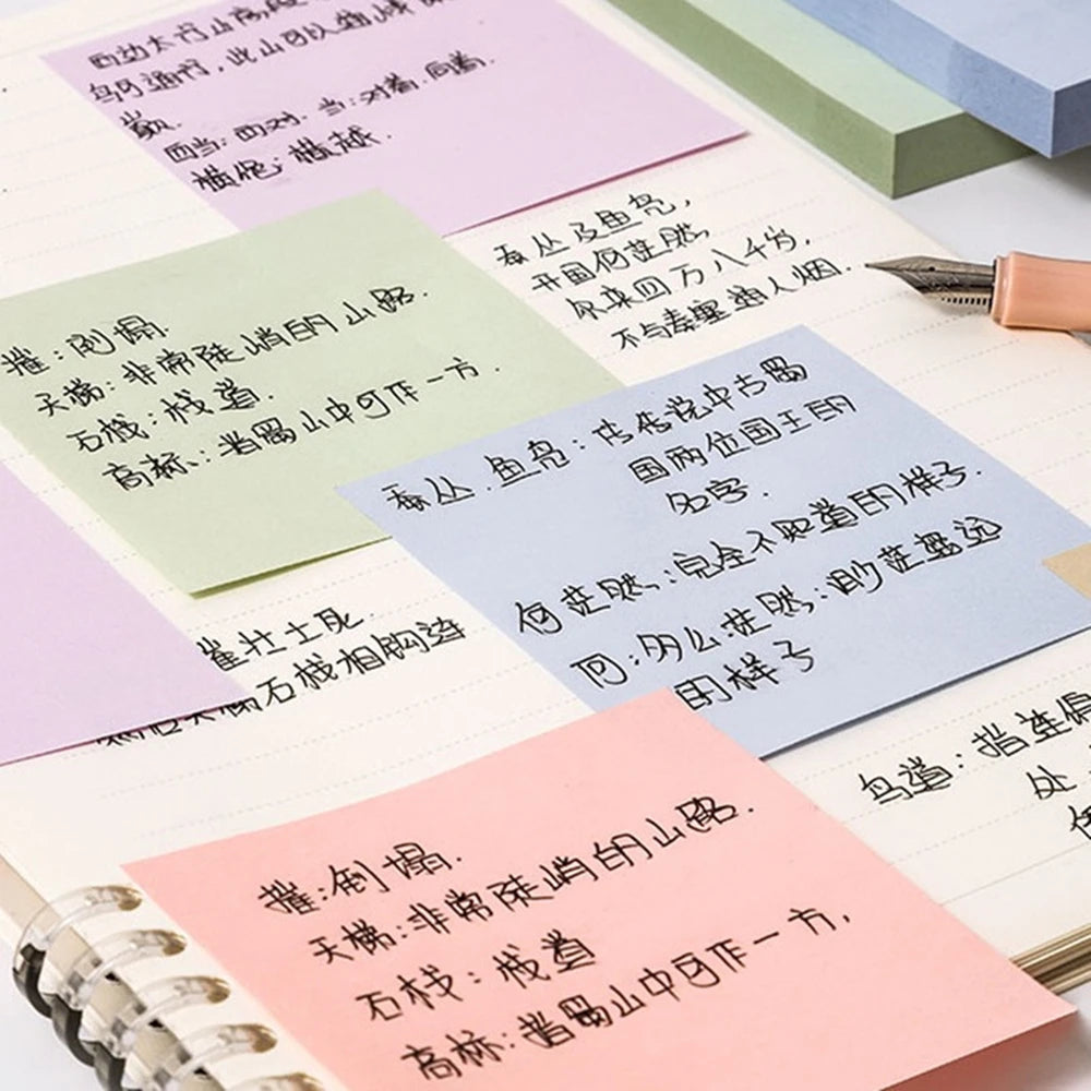 Candy Stack Pastel Sticky Notes