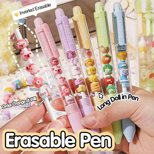 Squishy Friends Erasable Ballpoint Pens
