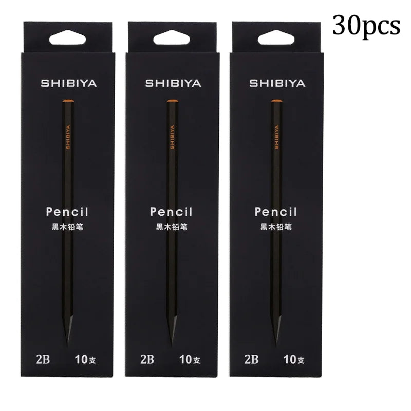 Black Velvet Pencil Set