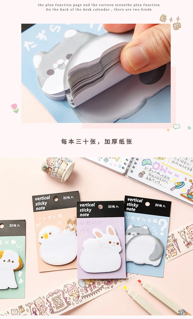 Pawsy Notes Animal Sticky Notes