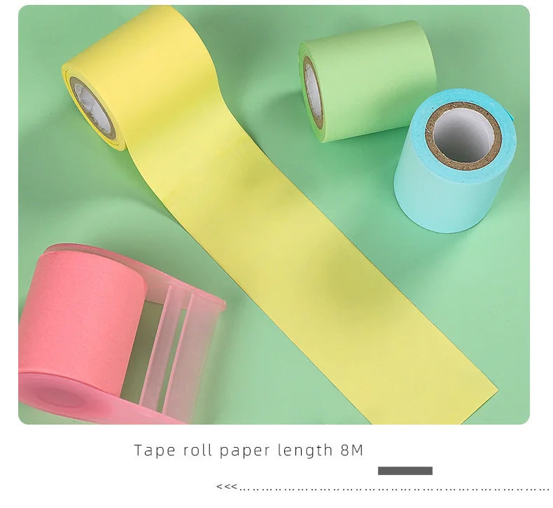 Peelie Pals Pastel Roller Sticky Notes (with Dispenser)