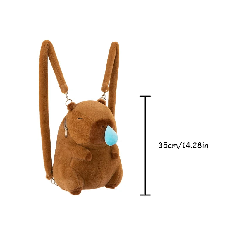 Sleepy Snout Capybara Softie Backpack