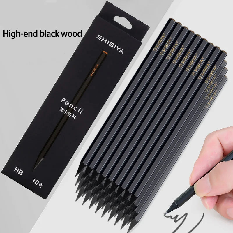 Black Velvet Pencil Set