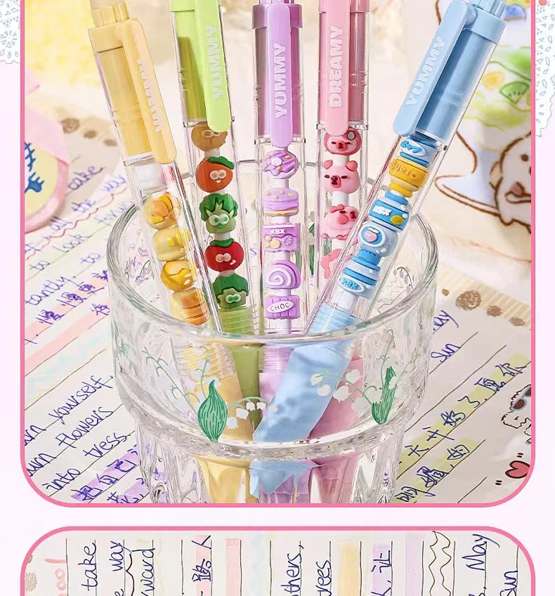 Squishy Friends Erasable Ballpoint Pens