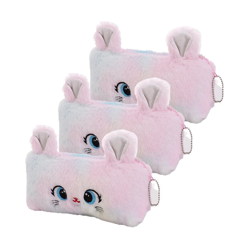 Fluffy Kitty Pencil Pouch