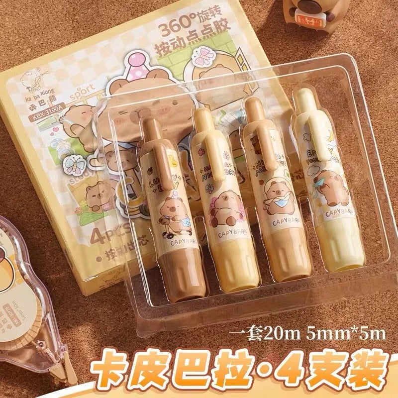 Chill & Stick Capybara Double-Sided Glue Tape