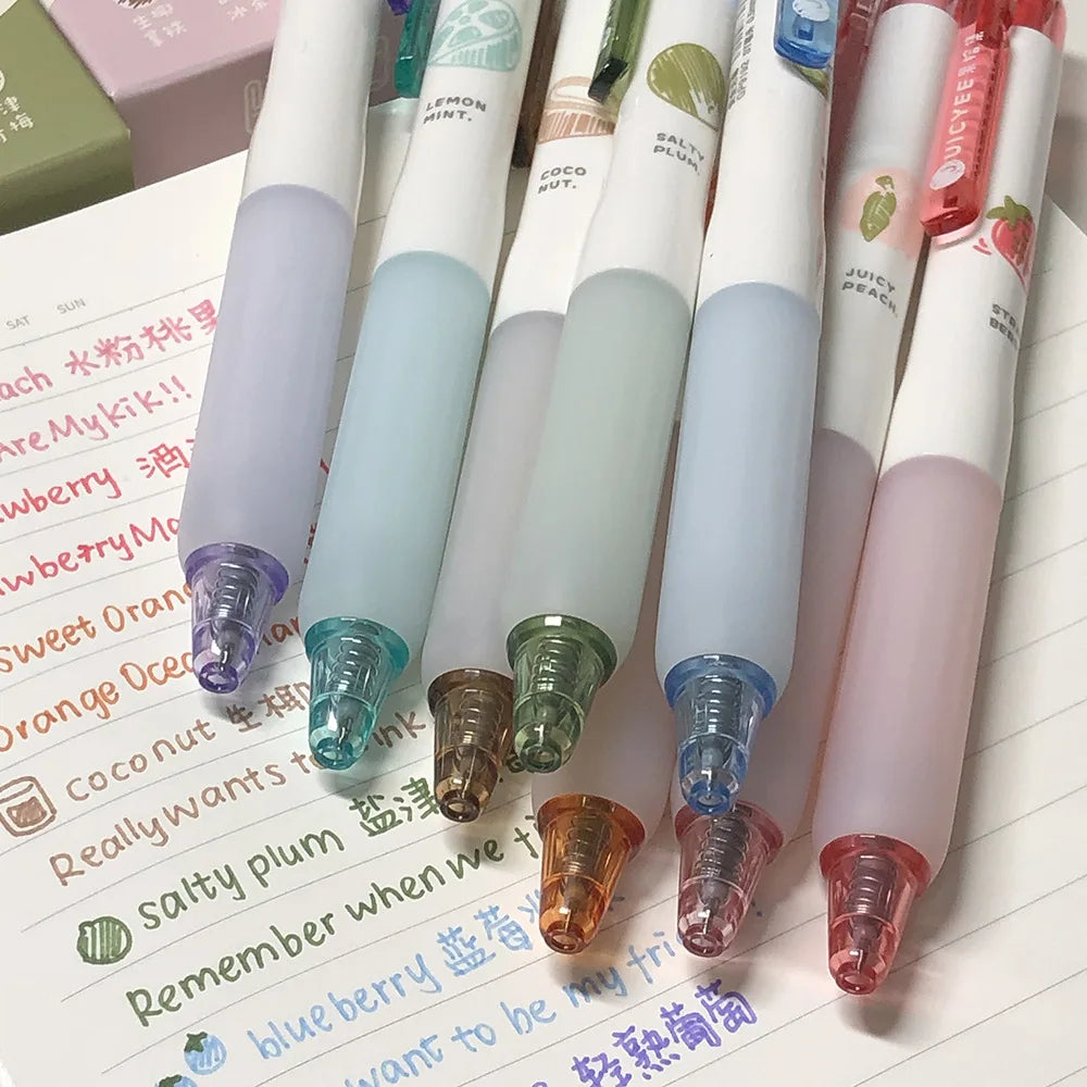Pastel Punch Fruity Vibe Scented Gel Pens