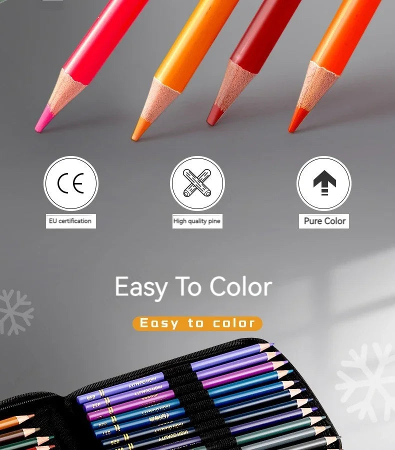 Creative Galaxy Professional Colored Pencils Set