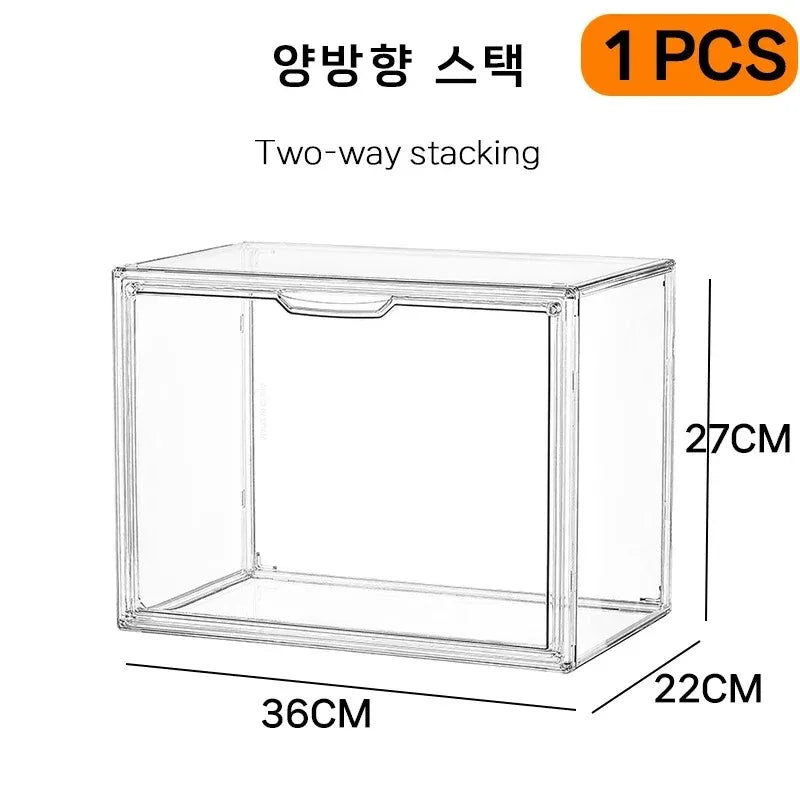 Treasure Cube Transparent Display Organizer Cabinet