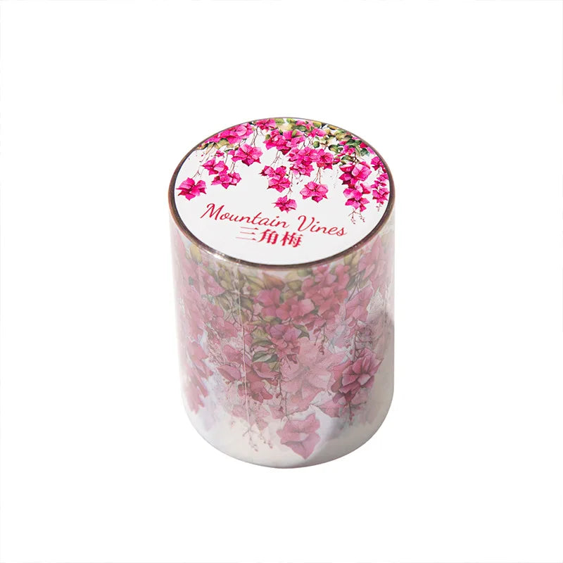 Vine-Themed PET Sticker Tape Roll