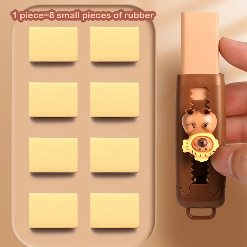 Pop-Up Capybara Erasers