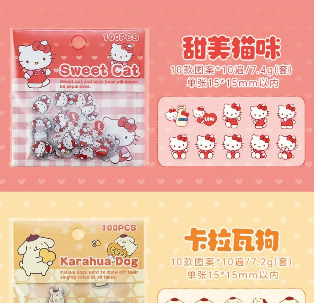Sanrio Kawaii Mini Stickers