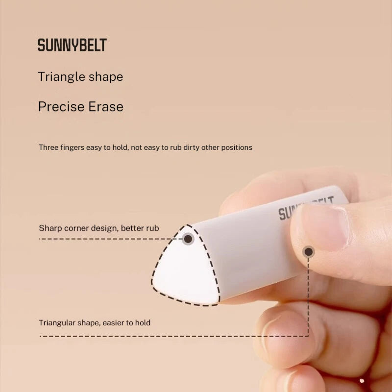 Triangle Trio Erasers