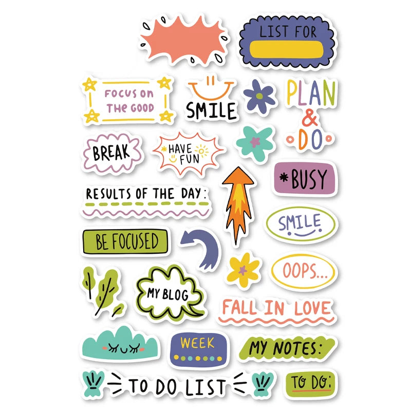 Happy Planner Vibes Stickers