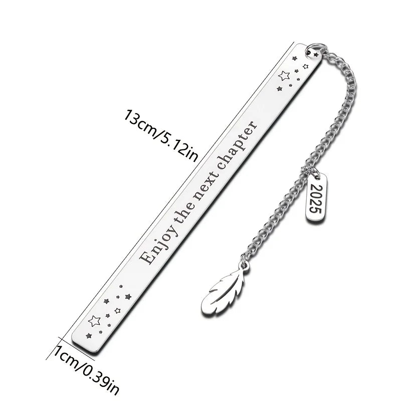 Wish Upon a Page Stainless Steel Bookmark