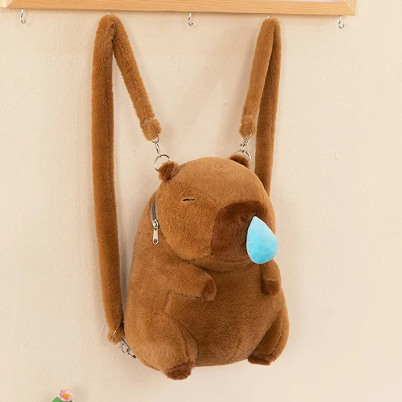 Sleepy Snout Capybara Softie Backpack