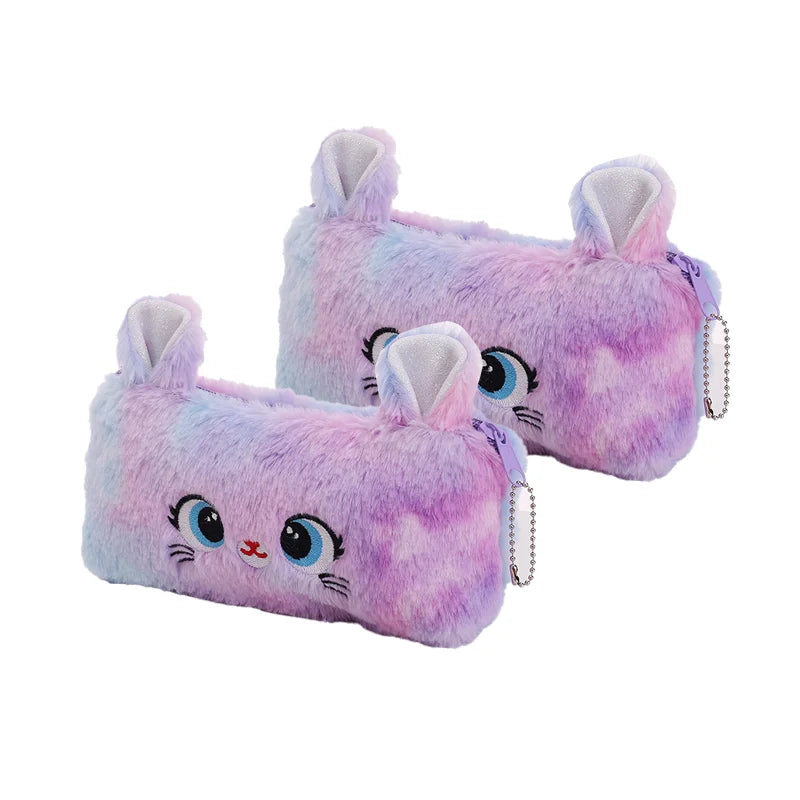 Fluffy Kitty Pencil Pouch