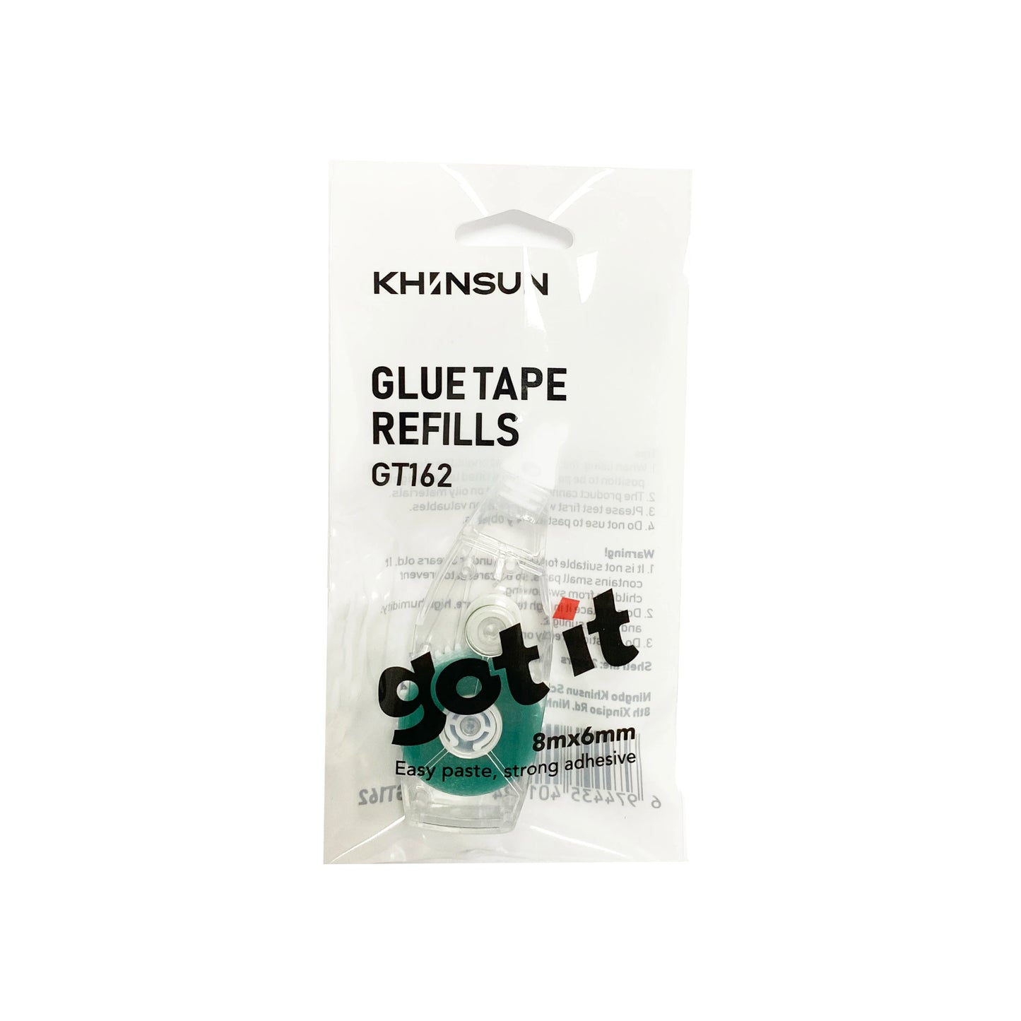 Crystal Wave Double-Sided Roller Glue Tape
