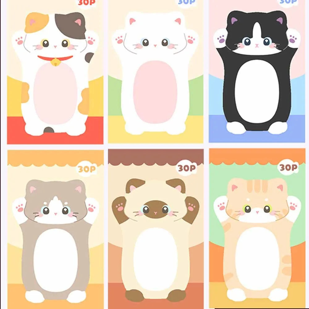 Paw-sitive Kitty Sticky Notes