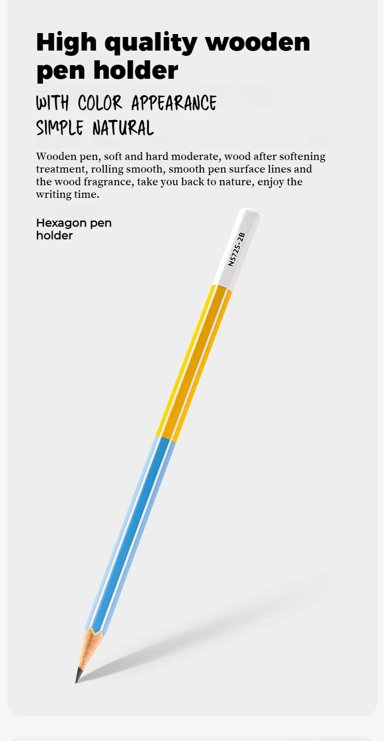 Duo Tone Dream Hexagonal Writing Pencils