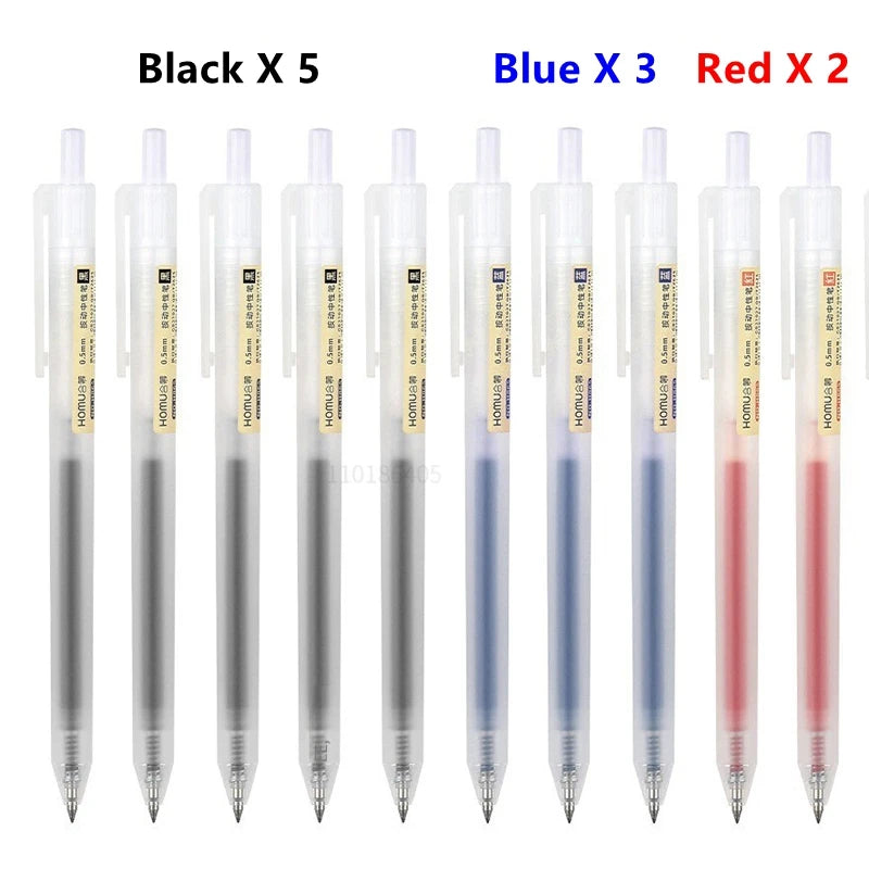 SoftFlow Retractable Gel Pen Set