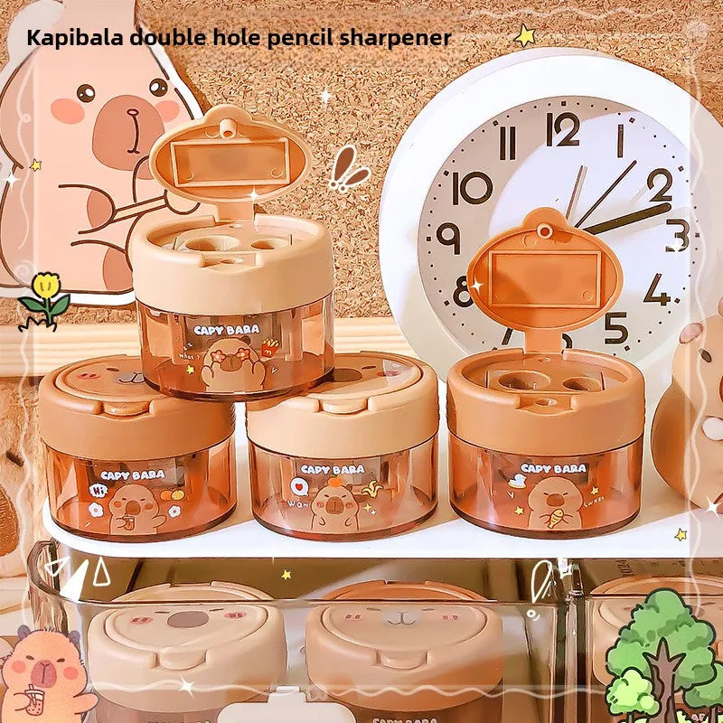 Capybara Cozy Pencil Sharpeners