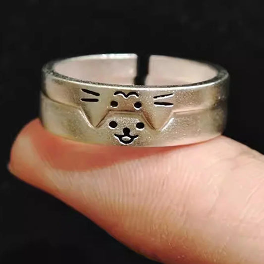 Puppy & Kitty Duo Rings
